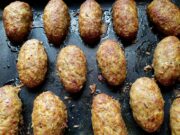 Фарш с картошкой в духовке