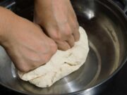 Тесто для кутабов на кипятке