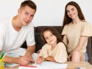 Подпись к с родителями